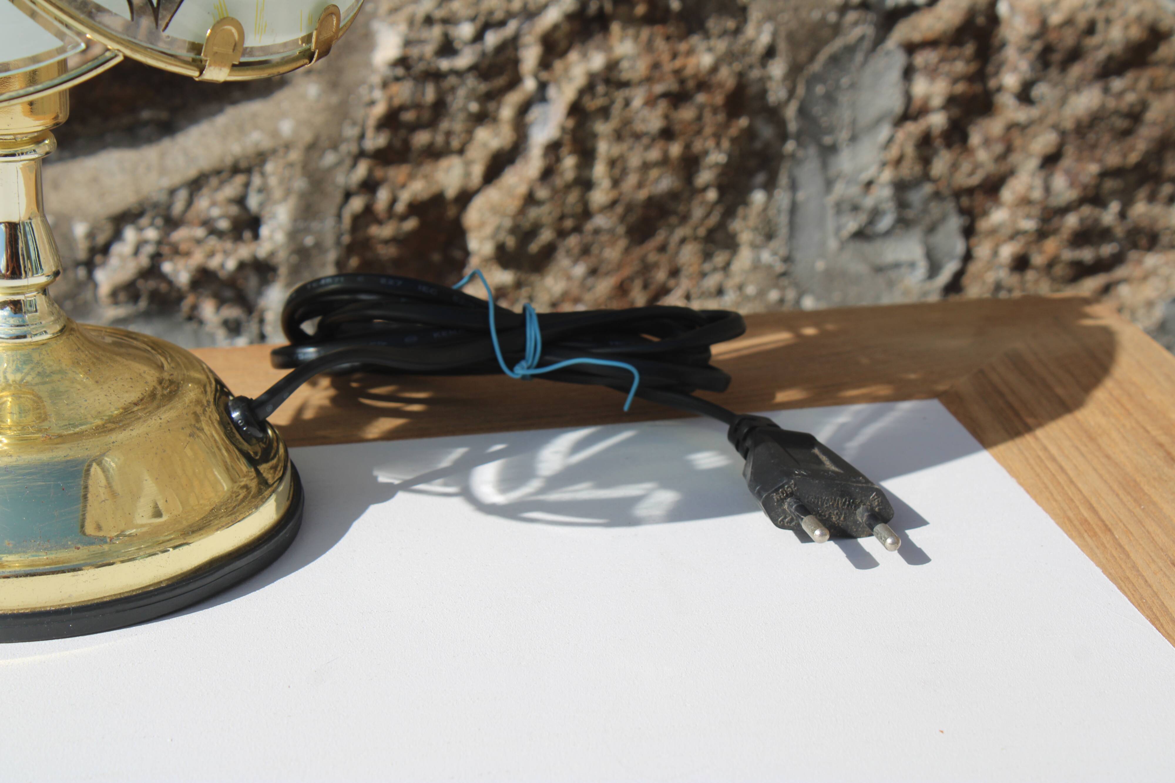 Vintage touch lamp Tiffany