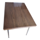 Vintage brown formica table