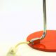 Lampe de bureau 70s orange