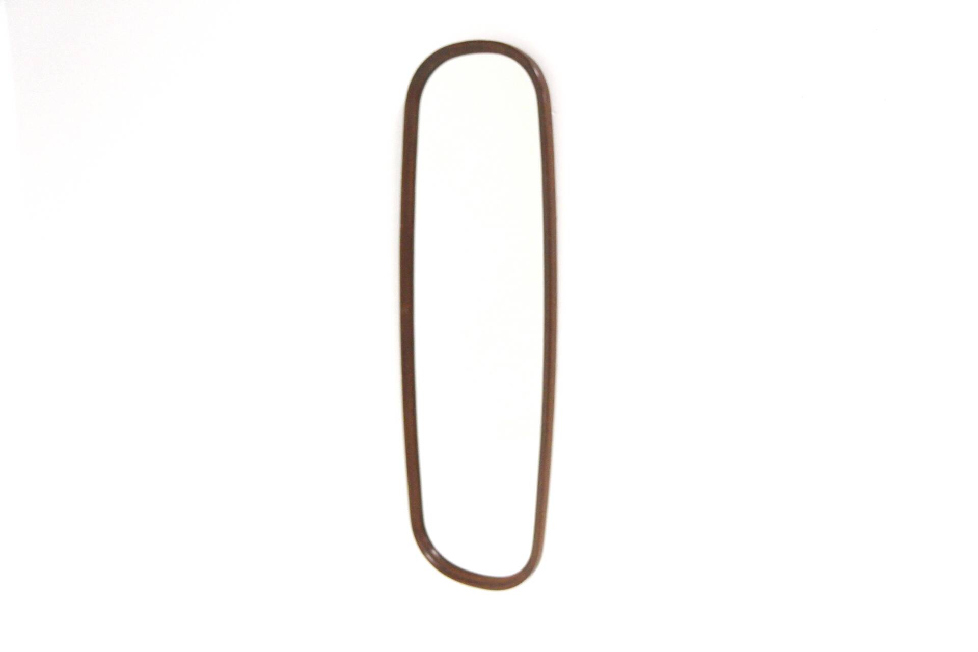 Scandinavian rosewood mirror, 120x38cm, Sweden, 1960