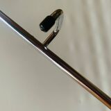 Vintage steel wall coat rack - 6 hooks