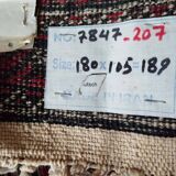 Handmade Belouch Persian rug 184x108cm