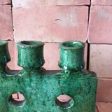 Tamegroute pottery candle holder