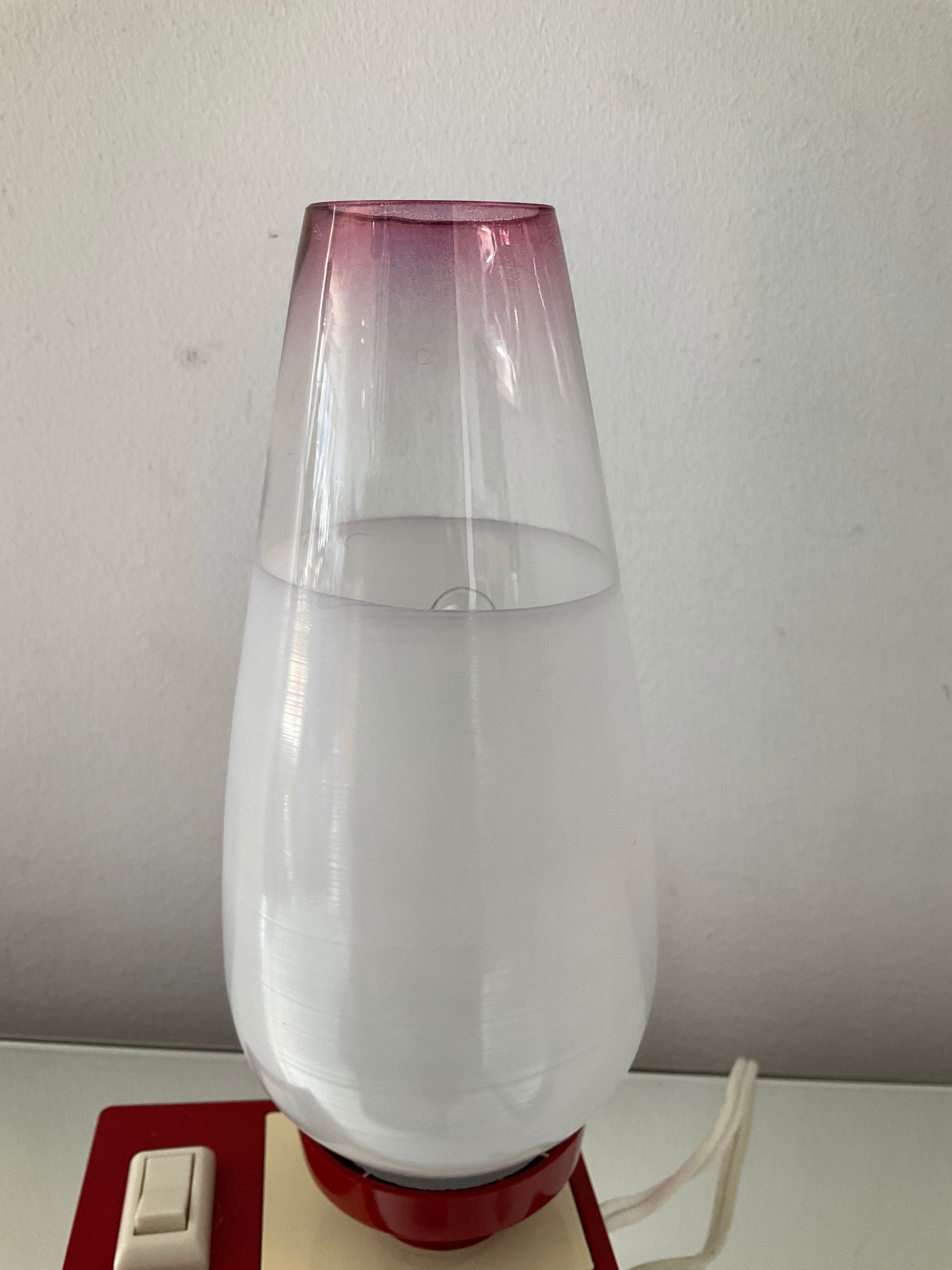 Asymmetrical lamp from the 50s-60s