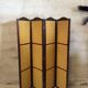 Paravent vintage bois 1960
