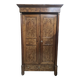 Burl veneer wardrobe
