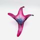 Murano Cup - Sommerso - XL 50cm - Amethyst and Turquoise