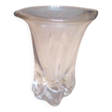 Art Deco style glass vase from the 50s