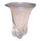 vase de style art déco en verre année 50