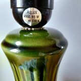Glazed ceramic lamp, 1960.