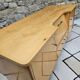 Small vintage sideboard 1960 compass foot