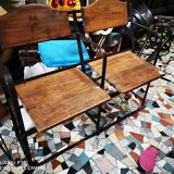 Old cinema bench