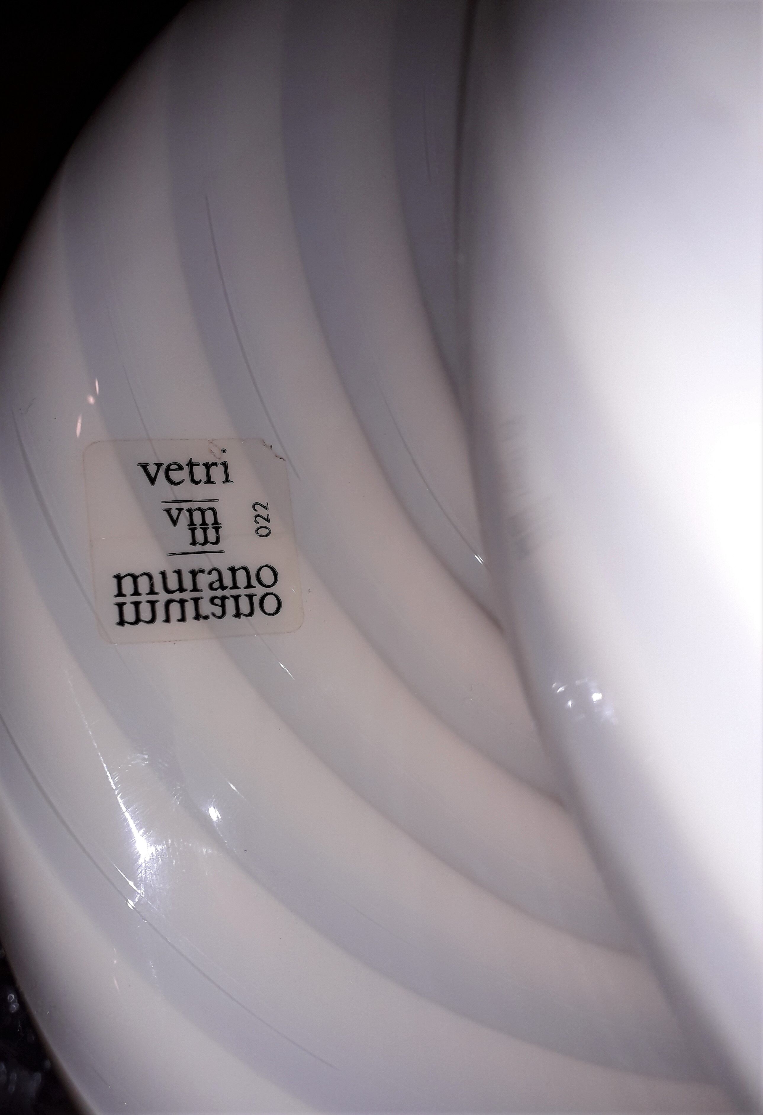 Murano mushroom lamp