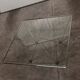 1980 glass square coffee table