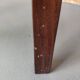 4 wooden and fabric chairs