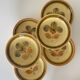 6 assiettes creuses en faïence de Gien France