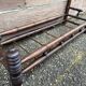 Vintage 1930s curved wood bamboo coat rack