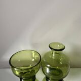 Pair of 1960’s danish glass by Per Lutken