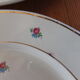 Set of 4 old flat plates Luneville