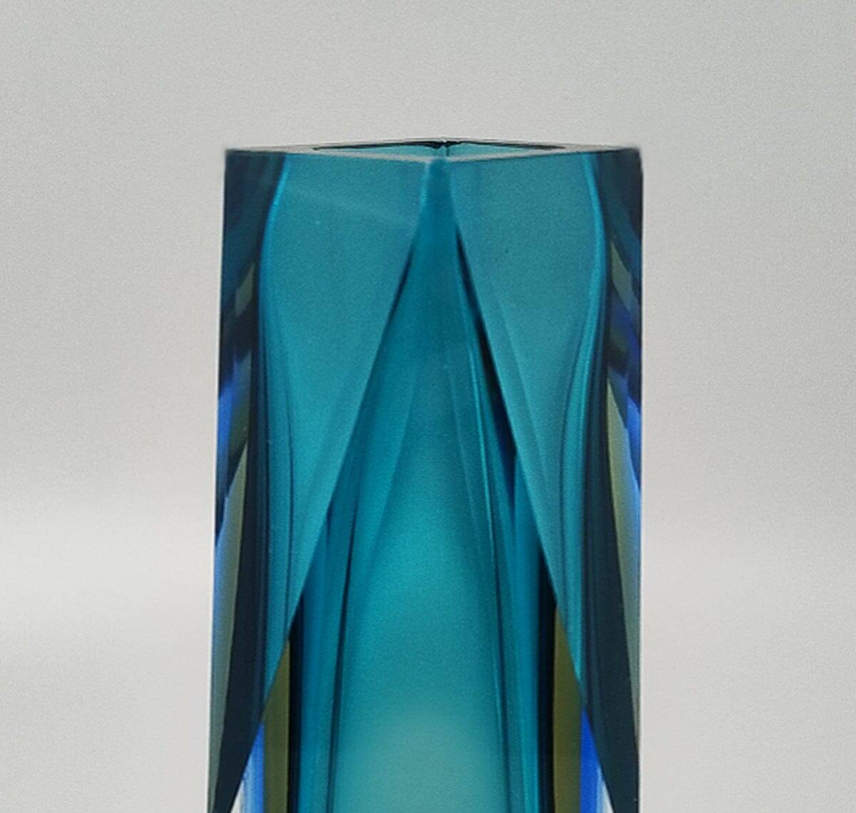 1960s Astonishing Vase By Flavio Poli for Seguso. Made in Italy