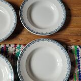 Set of 4 St Anonyme Moulin des Loups soup plates