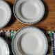 Set of 4 St Anonyme Moulin des Loups soup plates