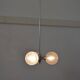 Vintage Sputnik Bubble Glass Lamp