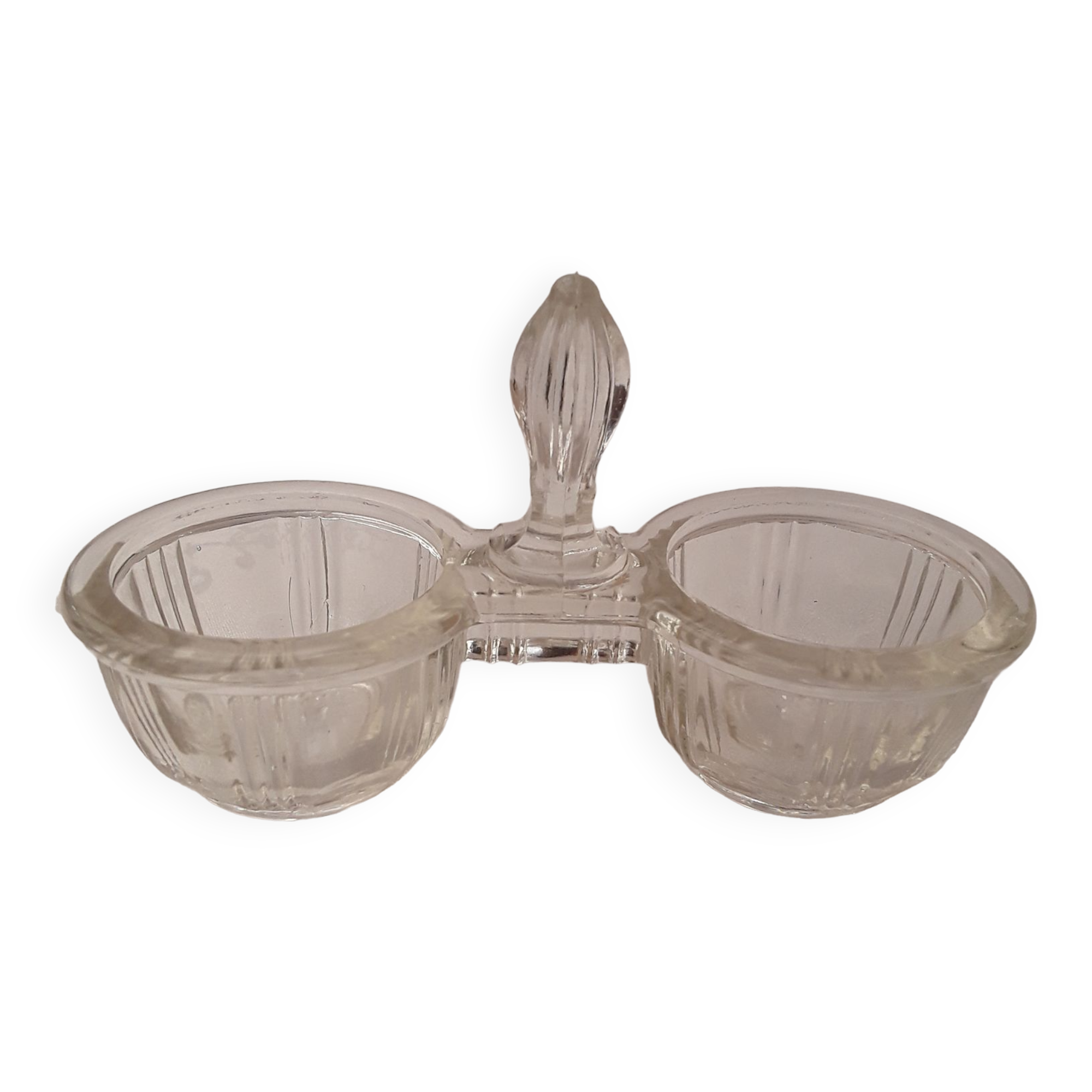 Glass salt and pepper shaker