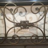Wrought iron console