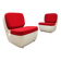 Italian design Magis Nimrod lounge chairs Marc Newson