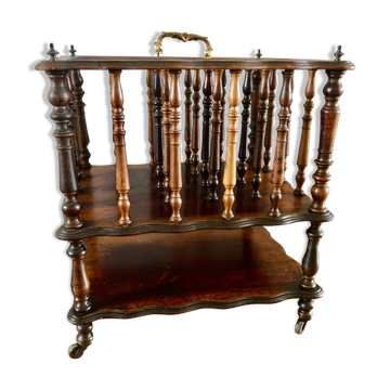 Sheet music stand in rosewood, early 20th century.