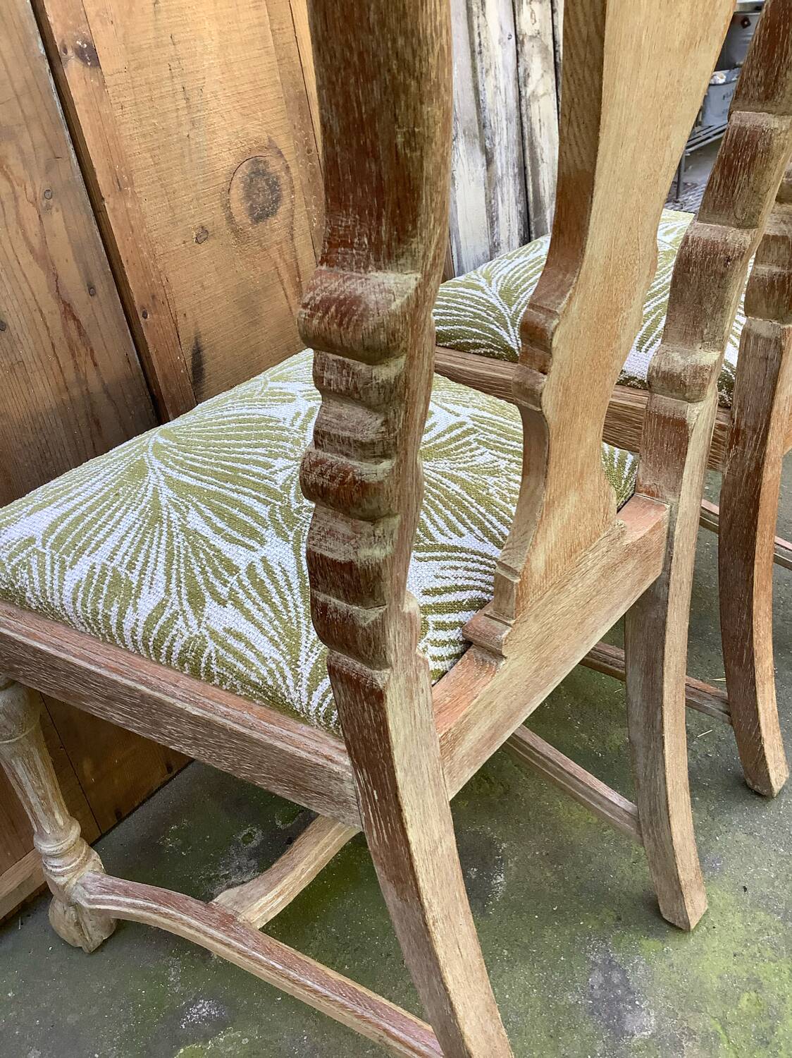 Set of two Swedish Baroque chairs