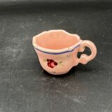Pink ceramic dinner service with small flower patterns – 1224b7