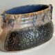 Vintage Barbotine Planter Cache-Pot