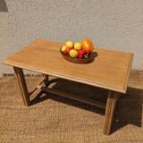 Light oak coffee table