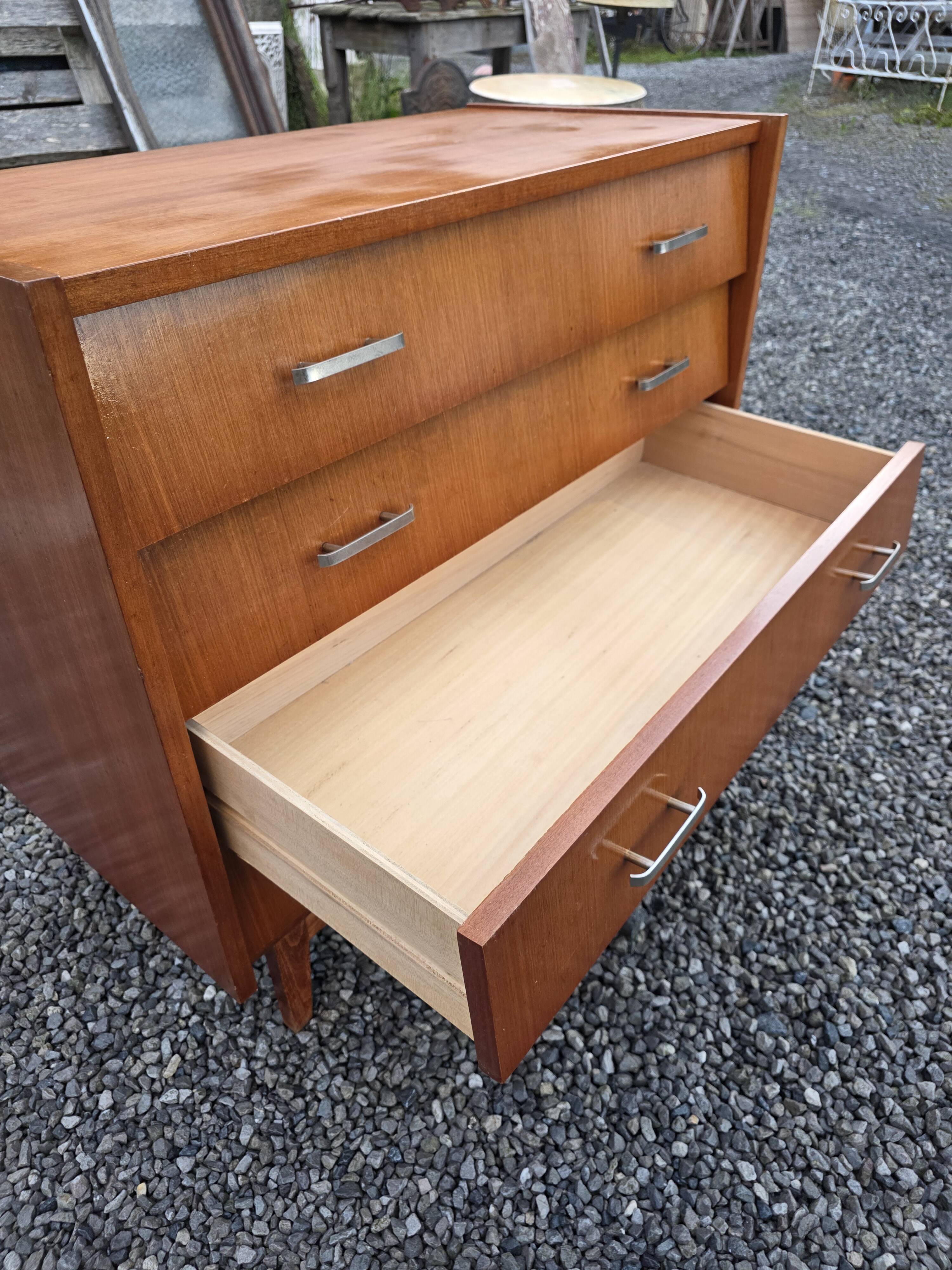Vintage teak commode from the 1960s.