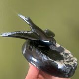 Ceramic swallow tidy