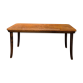 Dining table in burl and beech by Axel Einar Hjorth, NK 1938, Swedish Modern.