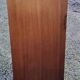 Vintage golden oak chest of drawers with 4 spindle feet from the 1950s