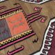 Handmade Large Colorful Hallway Rug