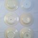 Vintage blue deep plates