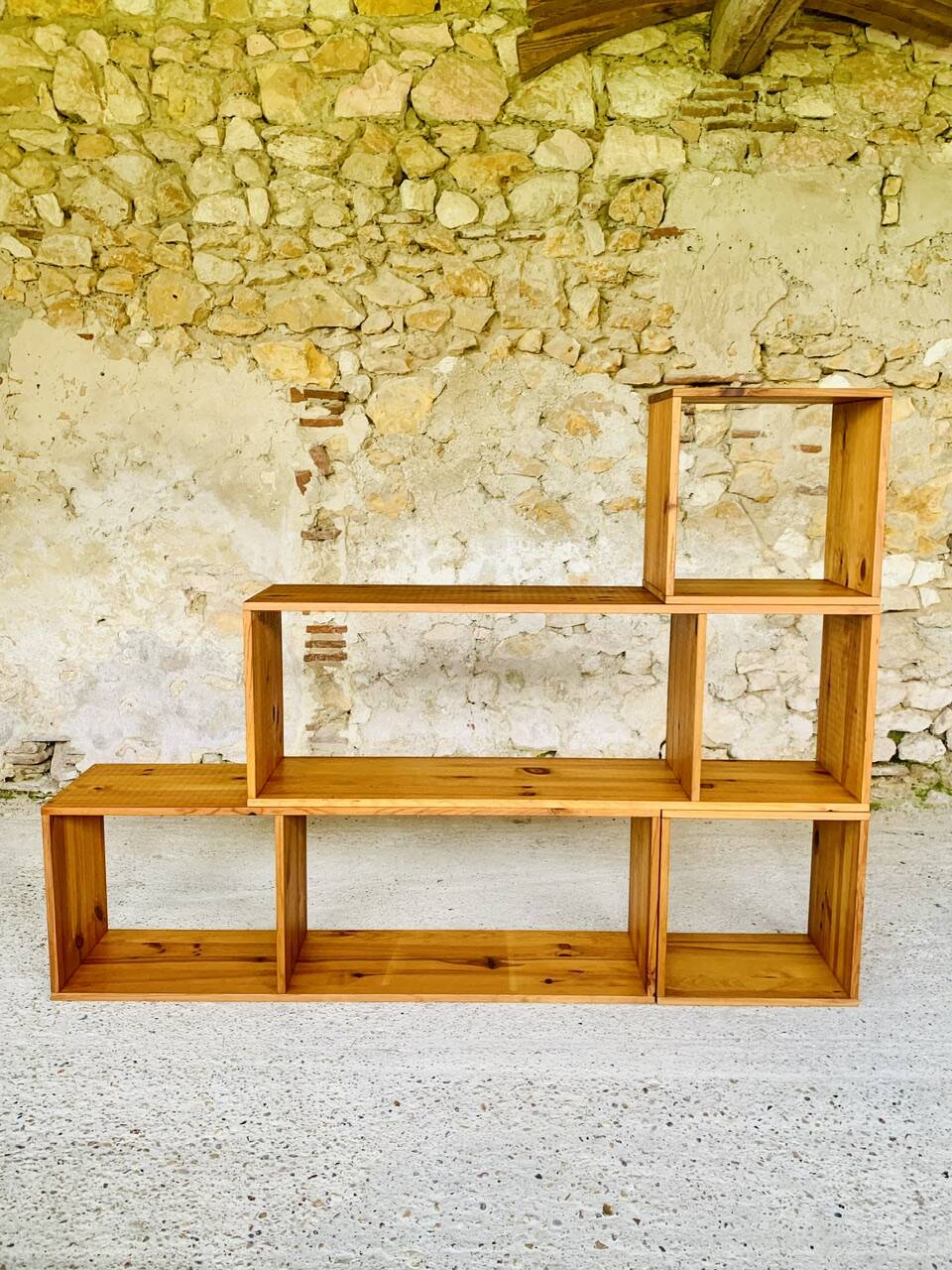 Vintage modular shelving system, Circa 80's/90's