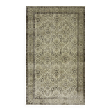 Turkish Anatolian Handmade Vintage Rug 270 cm x 165 cm