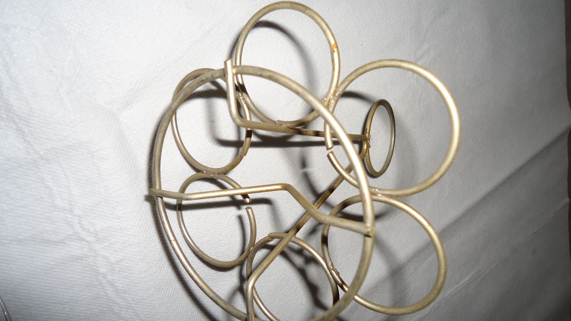 Liqueur glasses on vintage stand