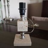 Travertine lamp - 1960s/70s