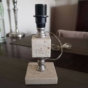 Lampe en travertin - Années 1960/70