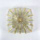 Wall light ceiling light two-tone glass minimalist 1970 1980 seventies eighties LAMP-7274