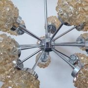 Midcentury Atomic Sputnik Chandelier, Germany, 1970s