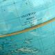 Globe terrestre, illumina italie 1960s  Format XL