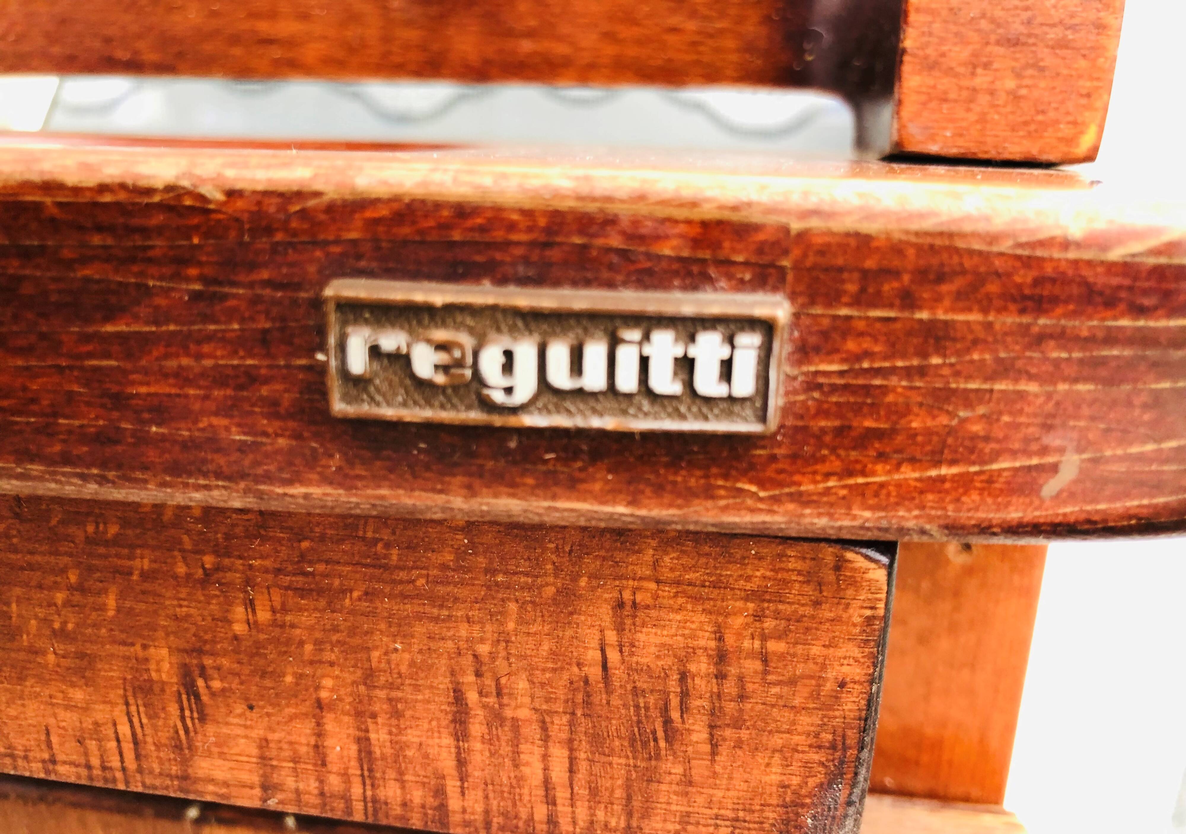 Old wooden night valet Reguitti